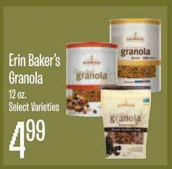 Jewel-Osco Erin Baker's Granola offer