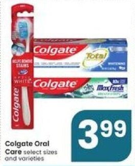 Albertsons Colgate Oral Care offer