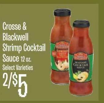 Jewel-Osco Crosse & Blackwell Shrimp Cocktail Sauce offer