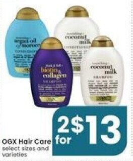Albertsons OGX Hair Care offer