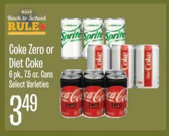 Jewel-Osco Coke Zero Or Diet Coke offer