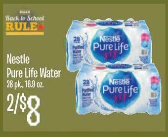 Jewel-Osco Nestle Pure Life Water offer