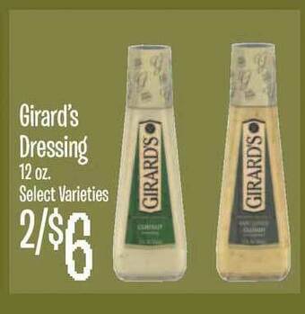 Jewel-Osco Girard's Dressing offer