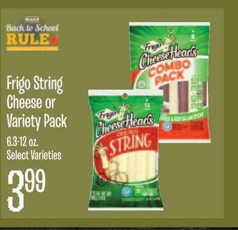 Jewel-Osco Frigo String Cheese Or Variety Pack offer