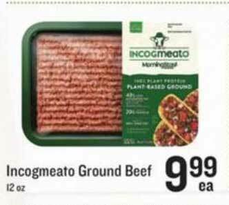 Lowes Foods Incogmeato Ground Beef 12 Oz offer