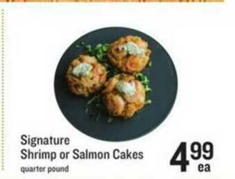 Lowes Foods Signature Shrimp Or Salmon Cakes offer