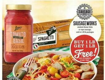 Lowes Foods Sausage Works Smoked Dinner Links Or Rope Sausage offer