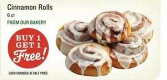 Lowes Foods Cinnamon Rolls 6 Ct offer
