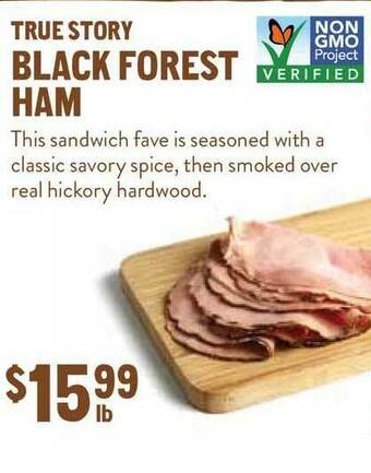 New Seasons Market True Story Black Forest Ham offer
