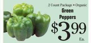 Green peppers