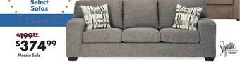 Big Lots Alessio sofa offer