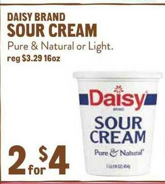 New Seasons Market Daisy Brand Sour Cream offer