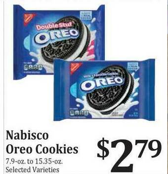 Rosauers Nabisco Oreo Cookies offer