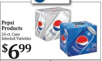 Rosauers Pepsi Products offer