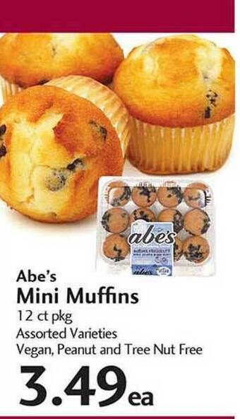 Sunset Foods Abe's Mini Muffins offer