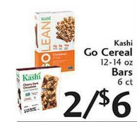Sunset Foods Kashi Go Cereal Or Bars offer