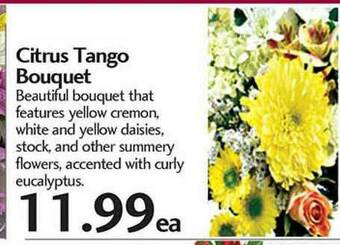 Sunset Foods Citrus Tango Bouquet offer