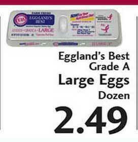 Sunset Foods Eggland's Best Grade A Large Eggs offer