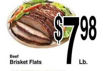 Super Saver Beef Brisket Flats offer
