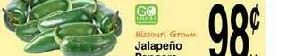 Super Saver Jalapeño Peppers offer