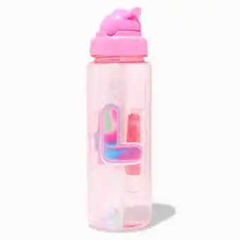 Claire's Initial water bottle makeup set - l offer