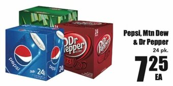 Pepsi,Mtn Dew & Dr. Pepper