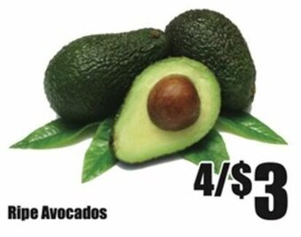 Ripe Avocados