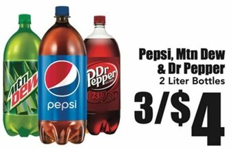Warehouse Market Pepsi,Mtn Dew & Dr. Pepper offer