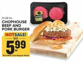 Food Lion Chophouse Beef And Pork Burger 21.28 oz offer