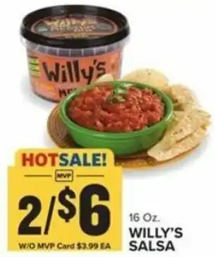 Food Lion Willy's Salsa 16 oz offer