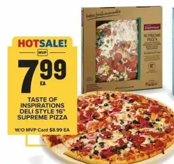 Food Lion Taste Of Deli Style 16 " Supreme Pizza offer