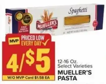 Food Lion Mueller's Pasta 12-16 oz offer