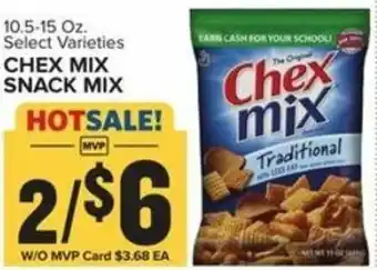 Food Lion Chex Mix Snack Mix 10.5-15 oz offer