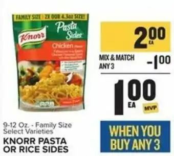 Food Lion Knorr Pasta Or Rice Sides 9-12 oz offer