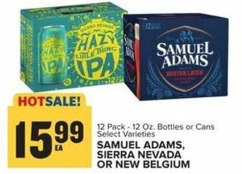Food Lion Samuel Adams, Sierra Nevada Or New Belgium 12 oz offer