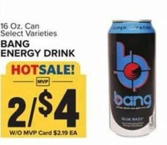 Food Lion Bang Energy Drink 16 oz offer