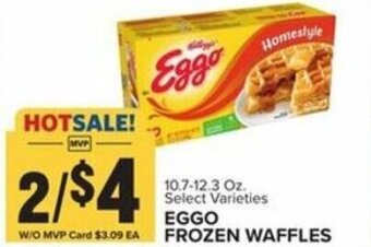 Food Lion Eggo Frozen Waffles 10.7-12.3 oz offer