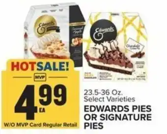 Food Lion Edwards Pies or Signature Pies 23.5-36 oz offer