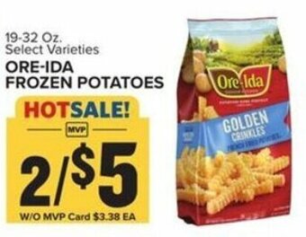Food Lion Ore-ida Frozen Potatoes 19-32 oz offer