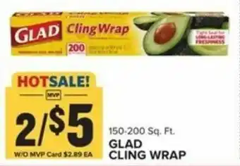 Food Lion Glad Cling Wrap offer
