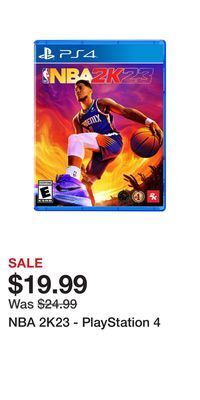 Game Stop Nba 2k23 - playstation 4 offer