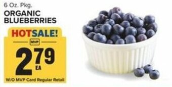 Food Lion Organic Blueberries 6 oz offer