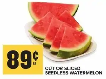 Food Lion Cut or Sliced Seedless Watermelon offer