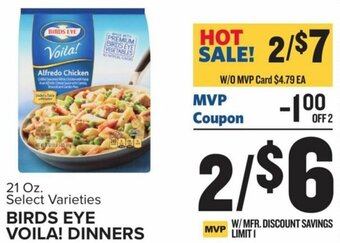 Food Lion Birds Eye Voila! Dinners 21 oz offer