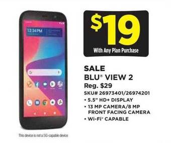 Dollar General Blu view 2 offer