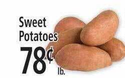 FoodFair Sweet potatoes offer