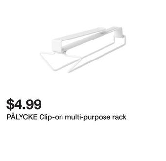 Ikea Pålycke clip-on multi-purpose rack offer