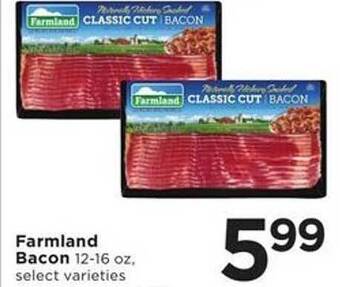 Cub Foods Farmland bacon offer