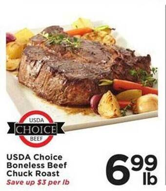 Cub Foods Usda choice boneless beef chuck roast offer