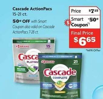 Family Dollar Cascade actionpacs offer